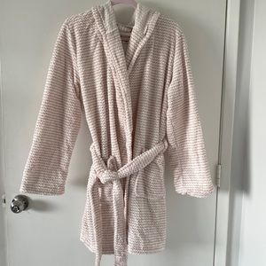 bathrobe woman
